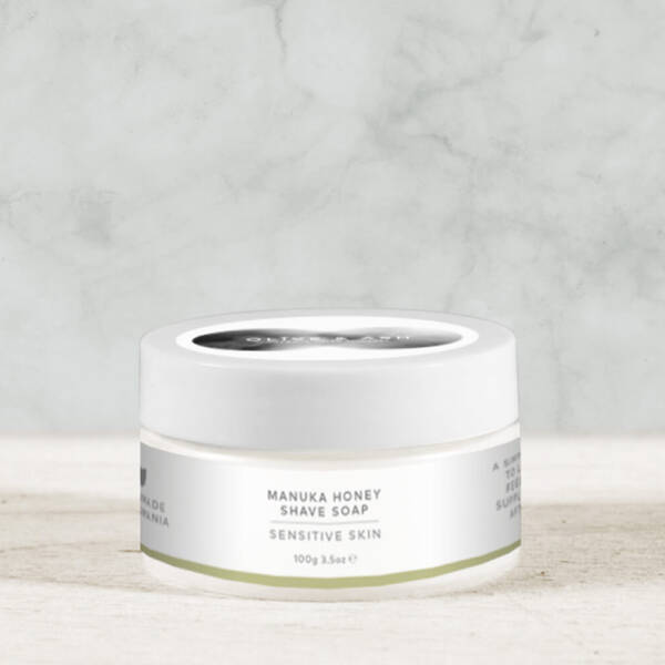 Olive & Ash Manuka Honey Shave Soap